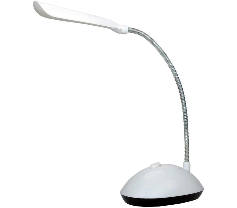 Portable Flexible LED Desk Lamp - Battery Operated Eye-Protection Reading Light