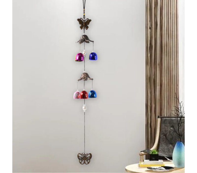 Butterfly wind chimes