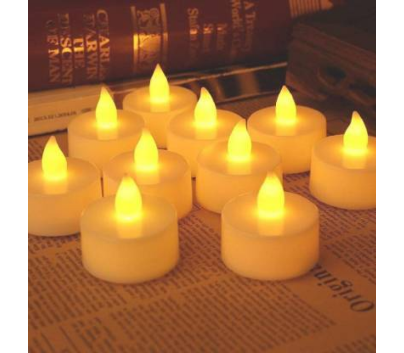 LED tee light candles