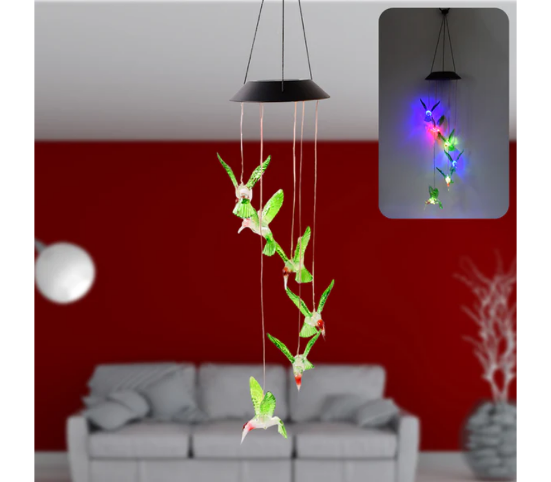 Humming bird decorative wind chime