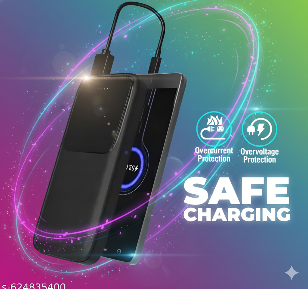 ENERGYVALT 10000mAh Portable Charger - Fast & Reliable Power Bank